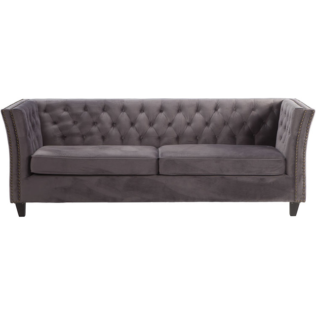 Blenheim 3-Seater Sofa Grey