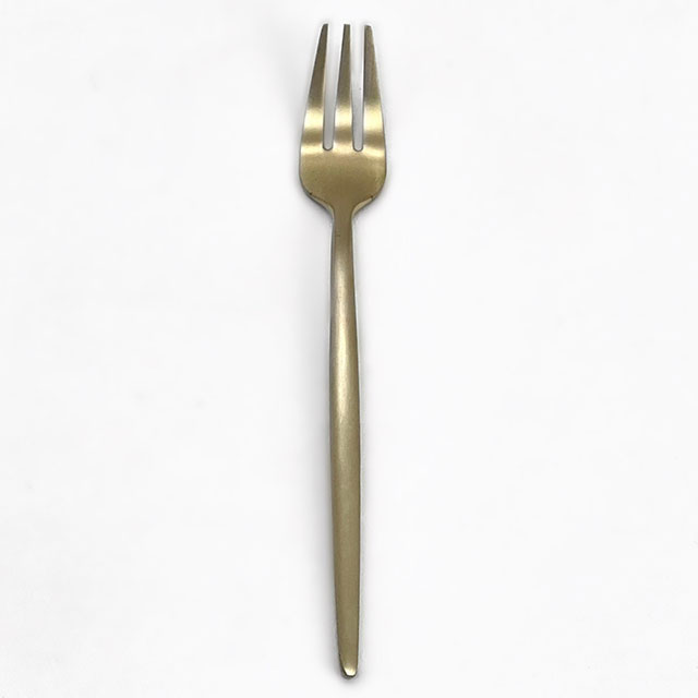 Gold Pastry Fork