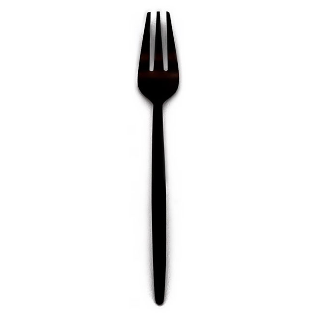 Black Pastry Fork